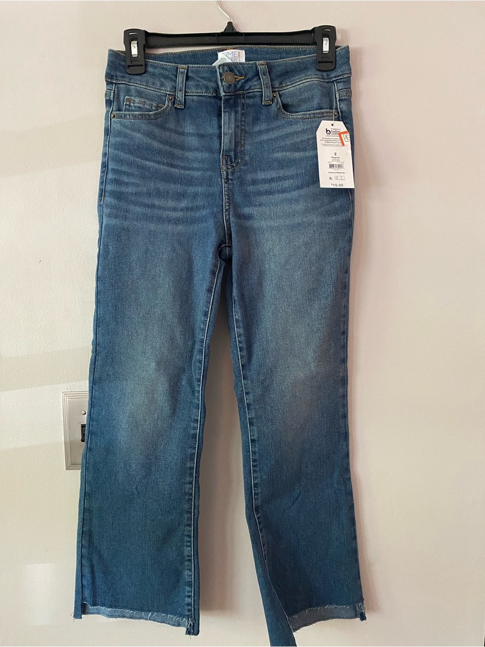 Time and Tru Women’s Medium Blue Wide-Leg Jeans